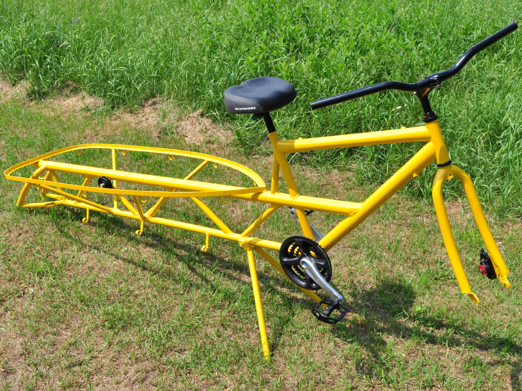 Transporter Cargo Bike - rear cargo deck